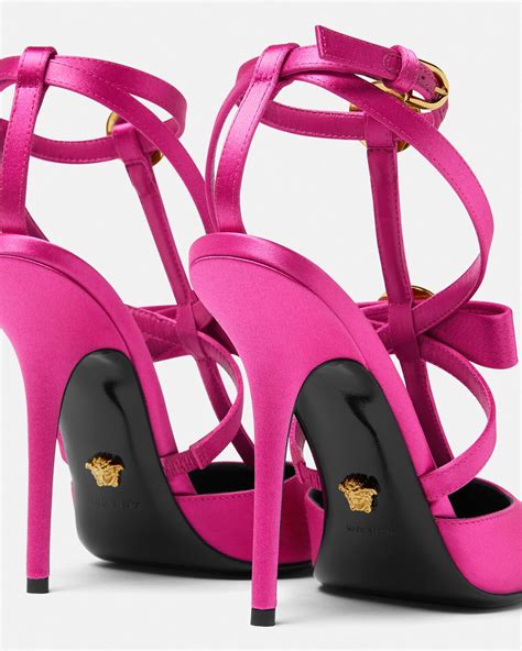 versace shuhe|versace pink shoes.